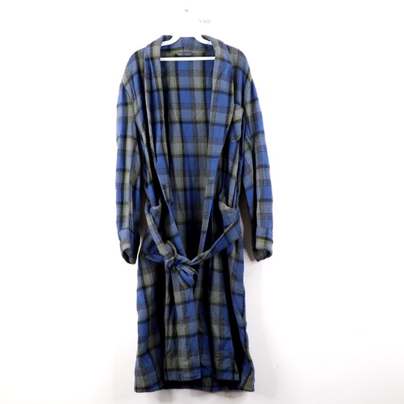 Pendleton Accessories Vintage 8s Pendleton Wool Plaid Bath Robe Usa